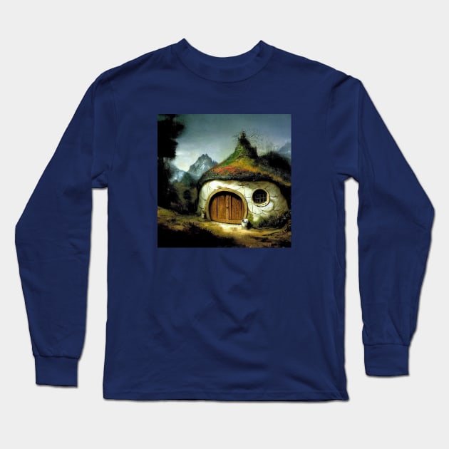 Rembrandt x The Shire Bag End Long Sleeve T-Shirt by Grassroots Green